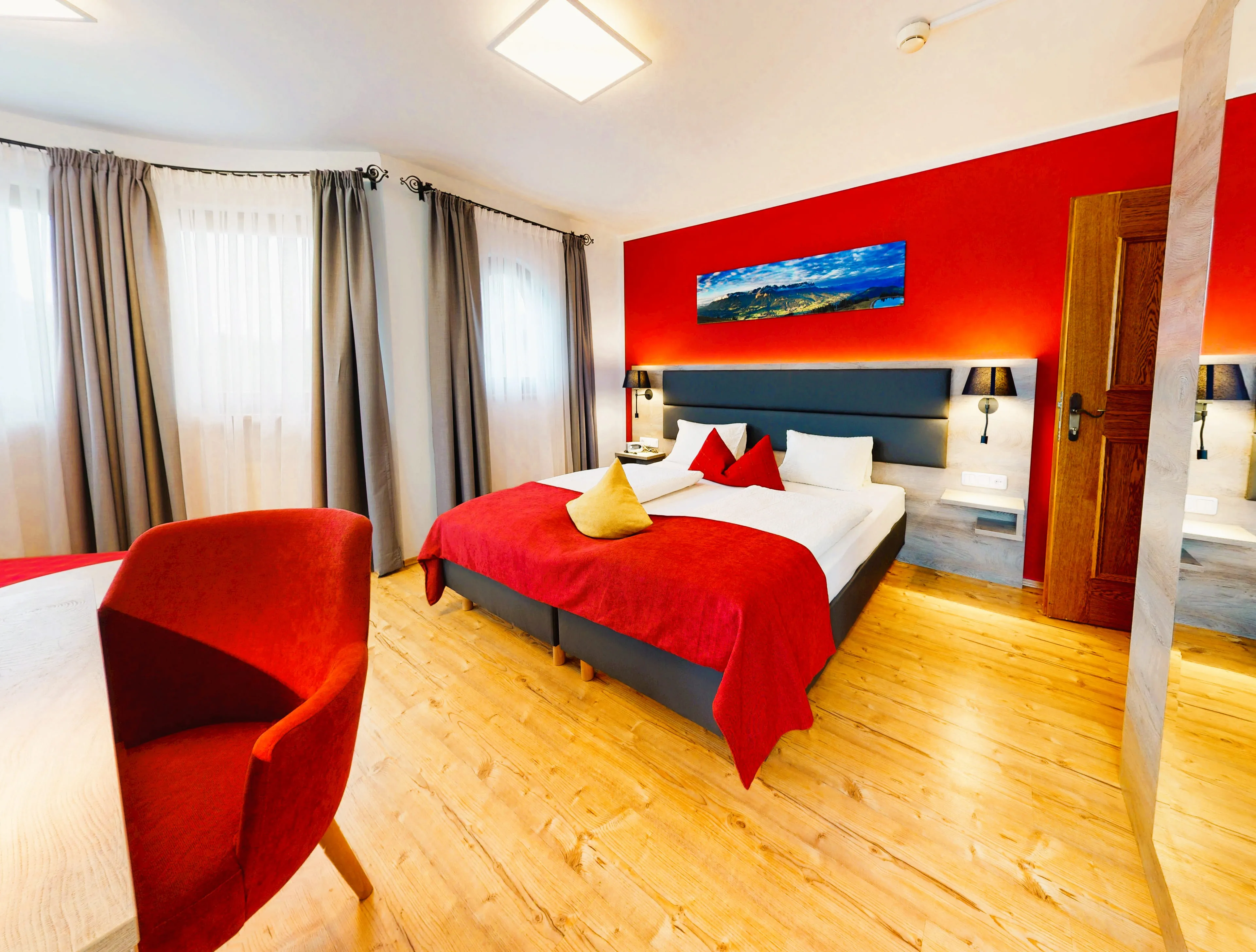 Doppelzimmer im Jagdhaus des Landhauses Wildschwendt