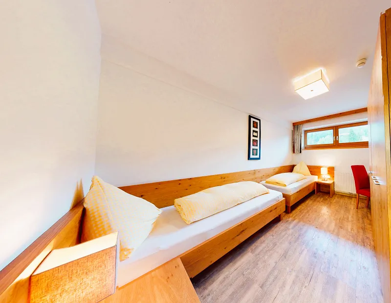 Zweites Schlafzimmer im Appartement Ellmauer Halt